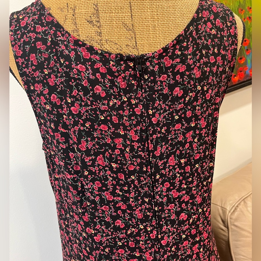 Carol Anderson California Vintage Floral Maxi Dress with Cardigan Sz Medium Tall - Picture 6 of 15